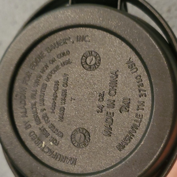 Vintage Eddie Bauer travel thermos soup mug with spoon - Picture 3 of 5